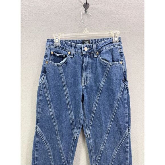 Urban Outfitters BDG High-Waisted Seamed ‘90s Bootcut Jean — Indigo Size 25 - Picture 5 of 11